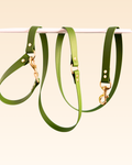 Laisse multi-positions Olive
