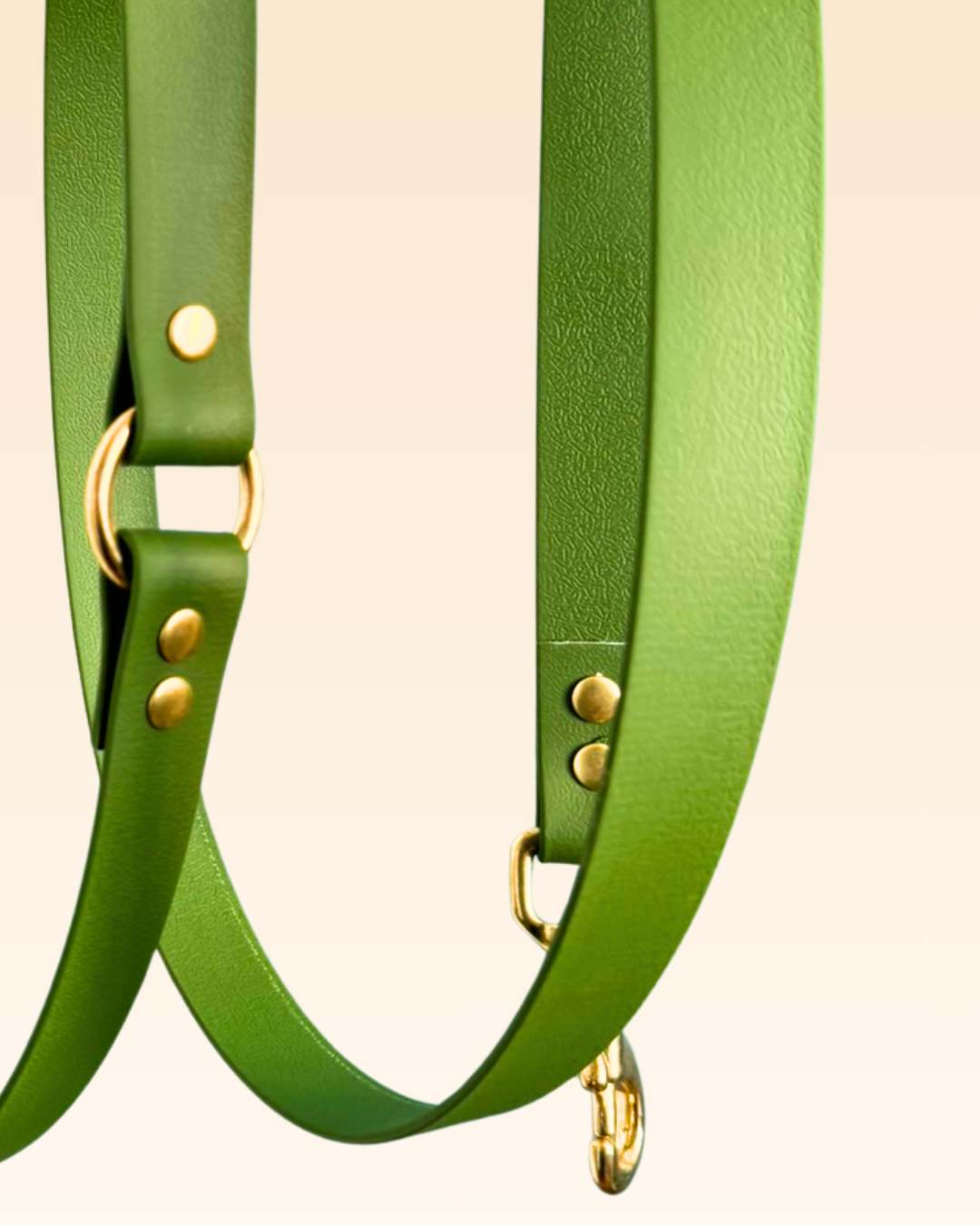 Laisse multi-positions Olive