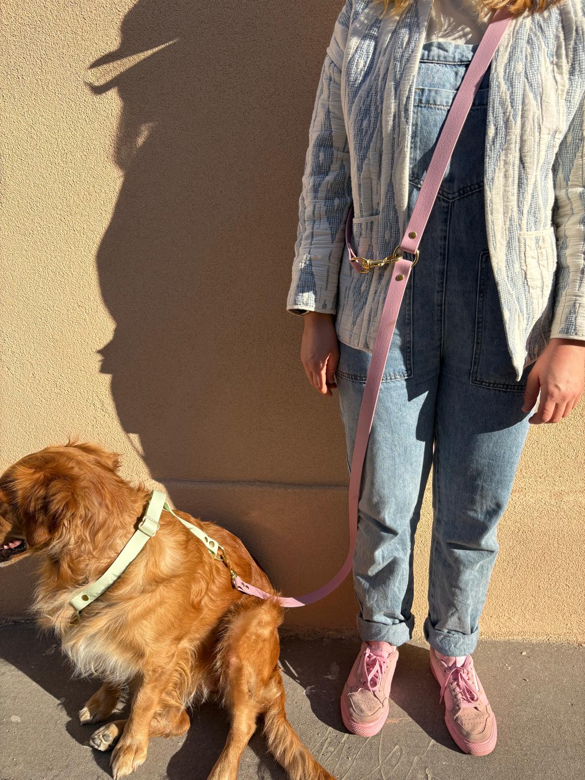 Laisse multi-positions Orchidée