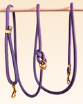 Multi-position rope dog leash – Anemone model
