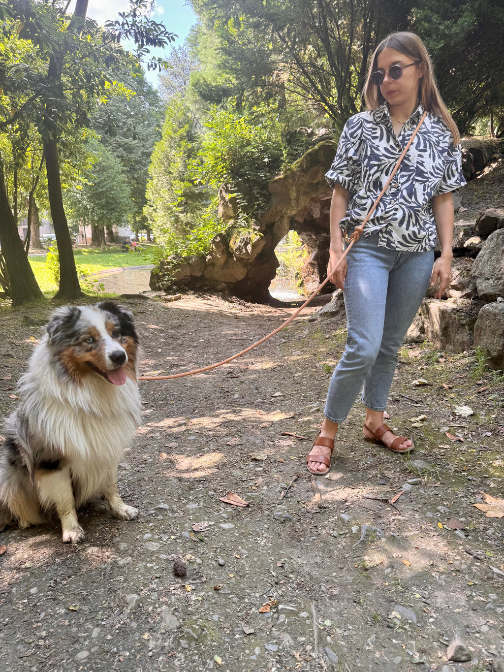 Laisse multi-positions Capucine