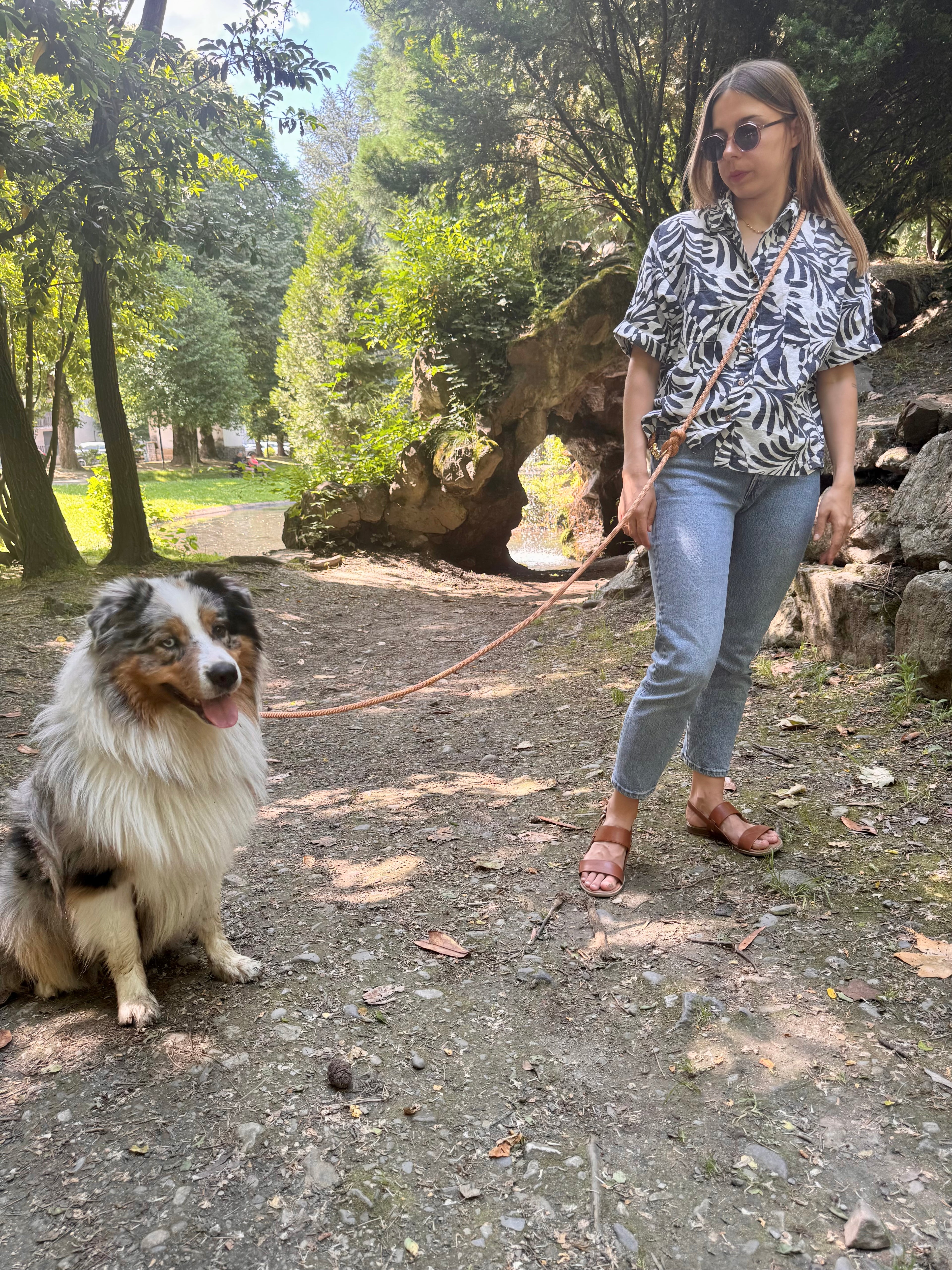 Laisse multi-positions Capucine