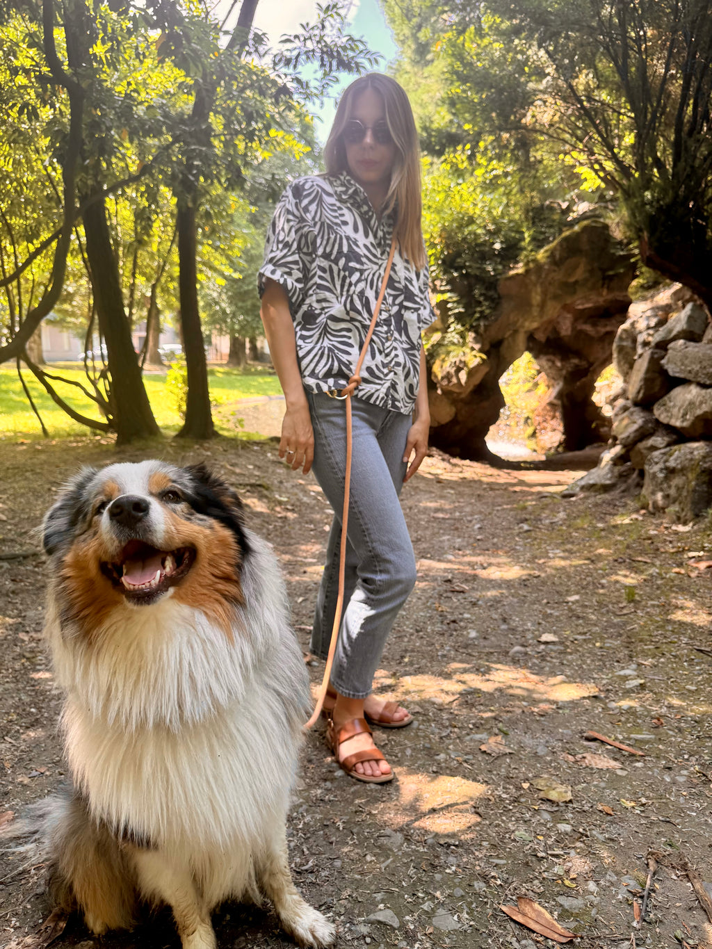 Laisse multi-positions Capucine