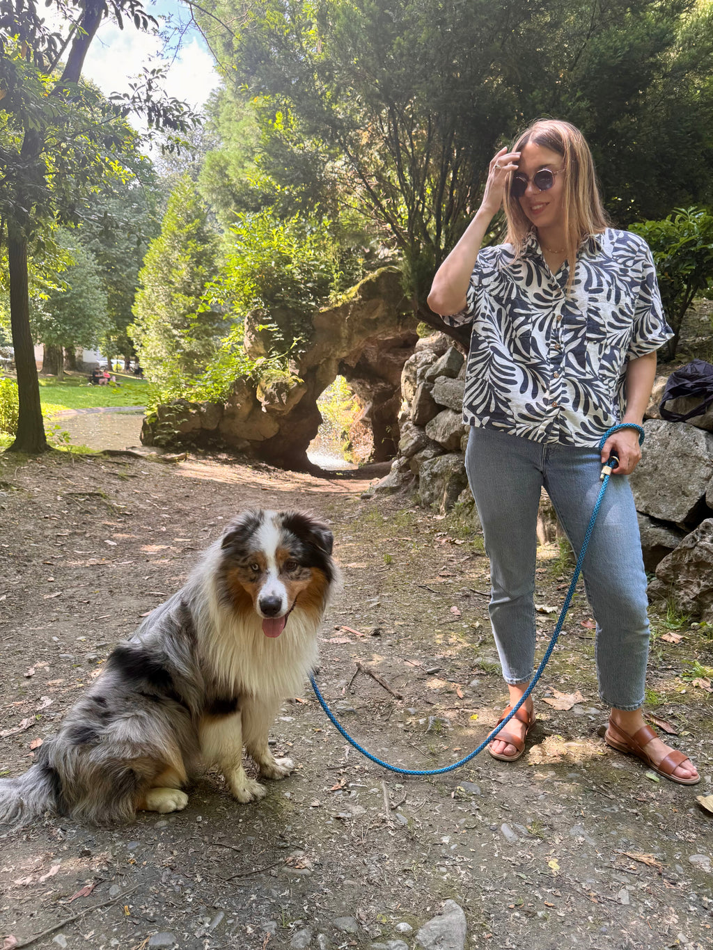 Laisse classique Bleuet